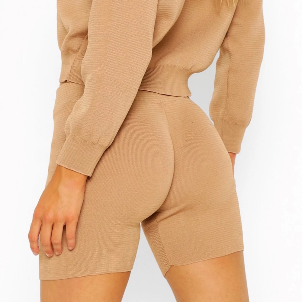 Biker Short Knit Loungewear